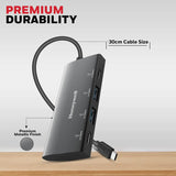 ยูเอสบีฮับ Honeywell Momentum Type C to 4 in 1 Hub