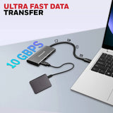 ยูเอสบีฮับ Honeywell Momentum Type C to 4 in 1 Hub