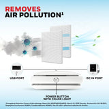 เครื่องฟอกอากาศในรถบนต์ Honeywell Move Pure 3 Car Air Purifier สีขาว