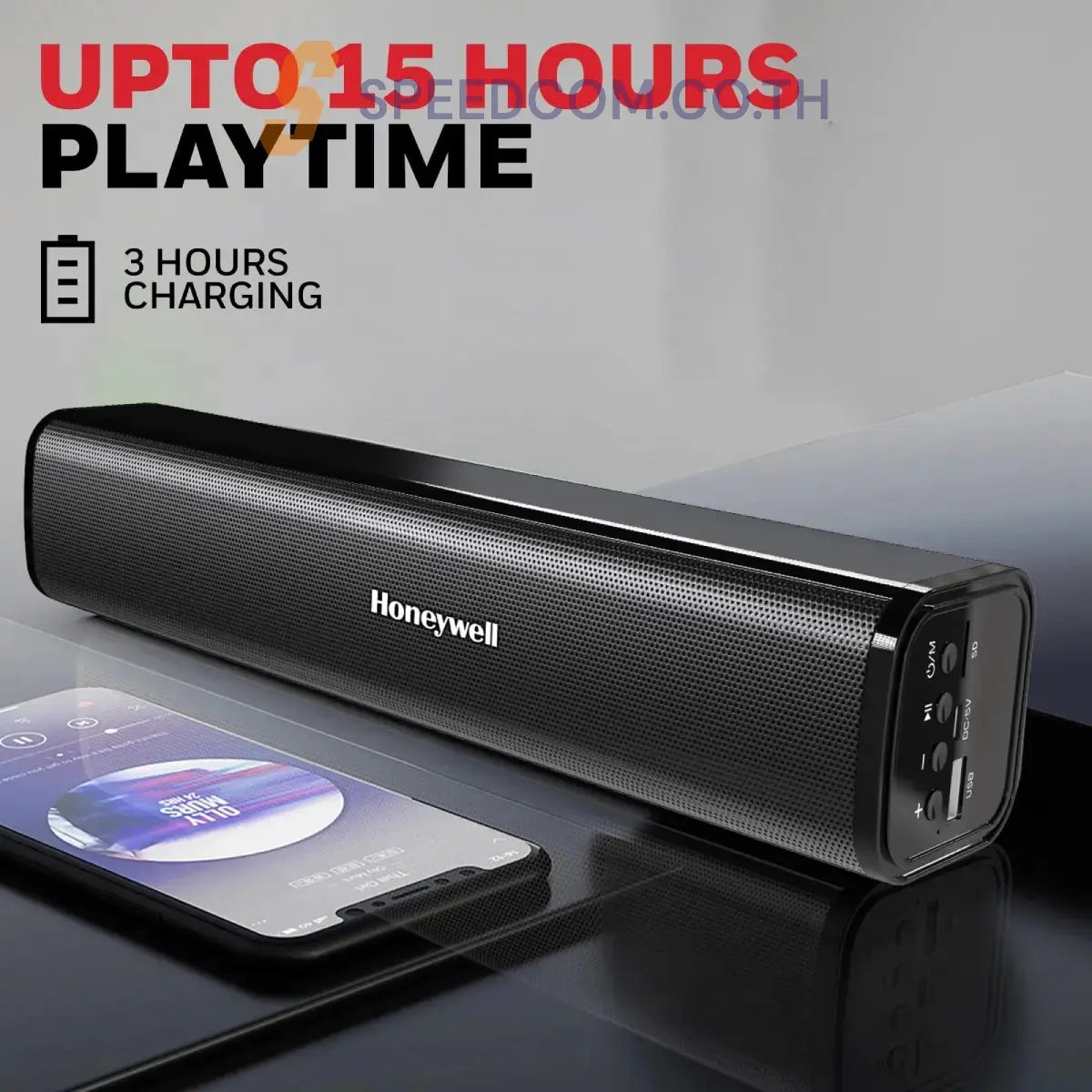 ลำโพง Honeywell Moxie V1000 Soundbar สีดำ - SpeedCom