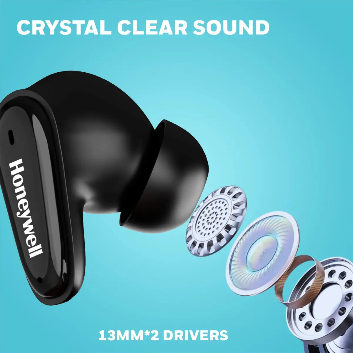 หูฟังอินเอียร์ไร้สาย Honeywell Moxie V1100 Truly Wireless Earbuds - SpeedCom