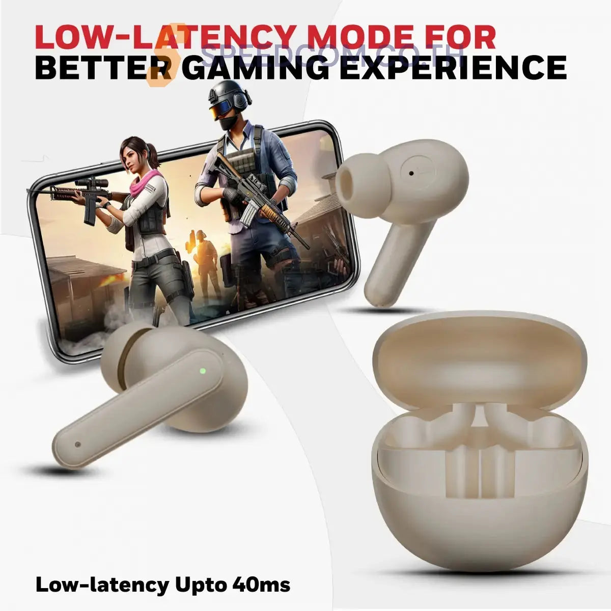 หูฟังอินเอียร์ไร้สาย Honeywell Moxie V1400 Truly Wireless Earbuds