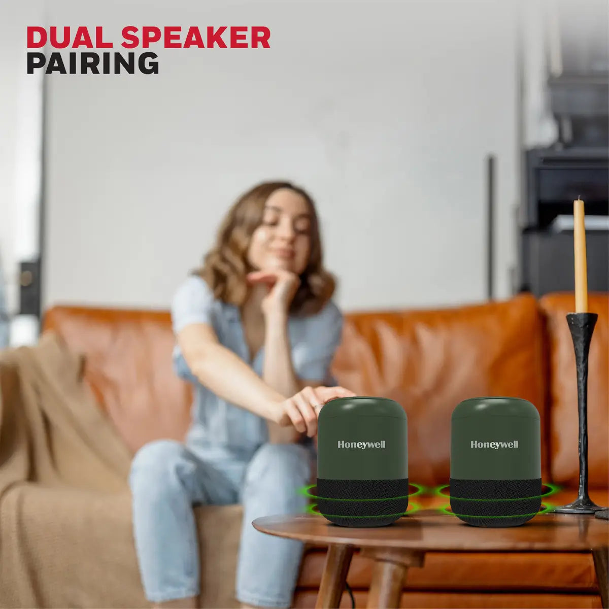 ลำโพงไร้สาย Honeywell Moxie V200 Bluetooth Speaker