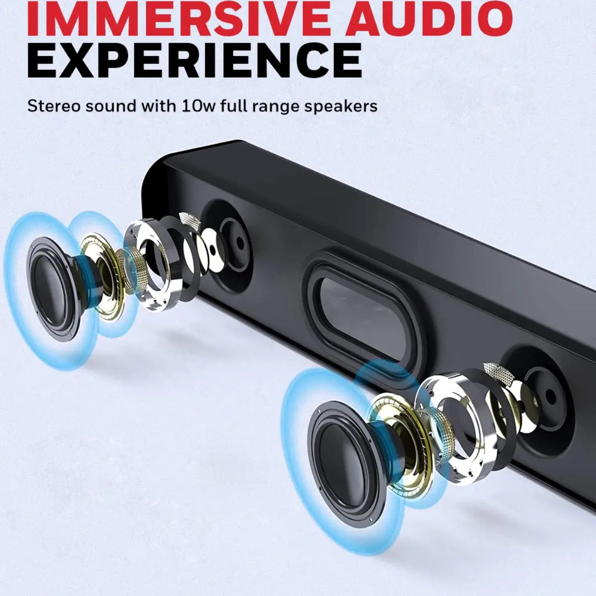 ลำโพง Honeywell Moxie V500 Wired Soundbar สีดำ