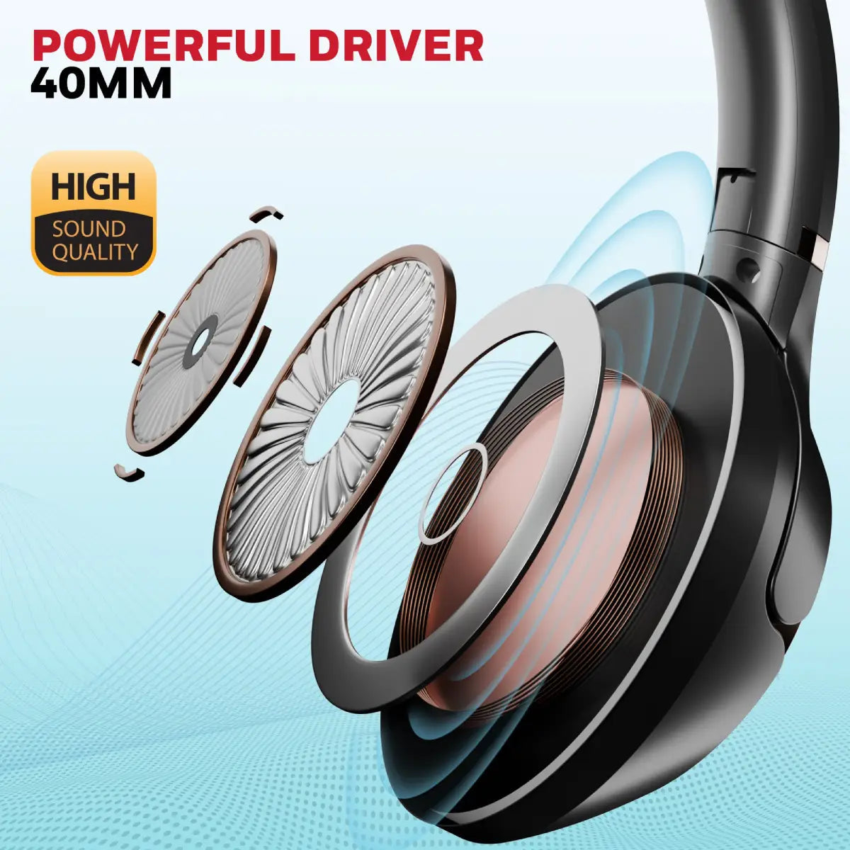 หูฟังไร้สาย Honeywell TRUENO U20 ANC Bluetooth Headphone