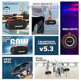 ลำโพงไร้สาย Honeywell Trueno U500 Bluetooth Speaker