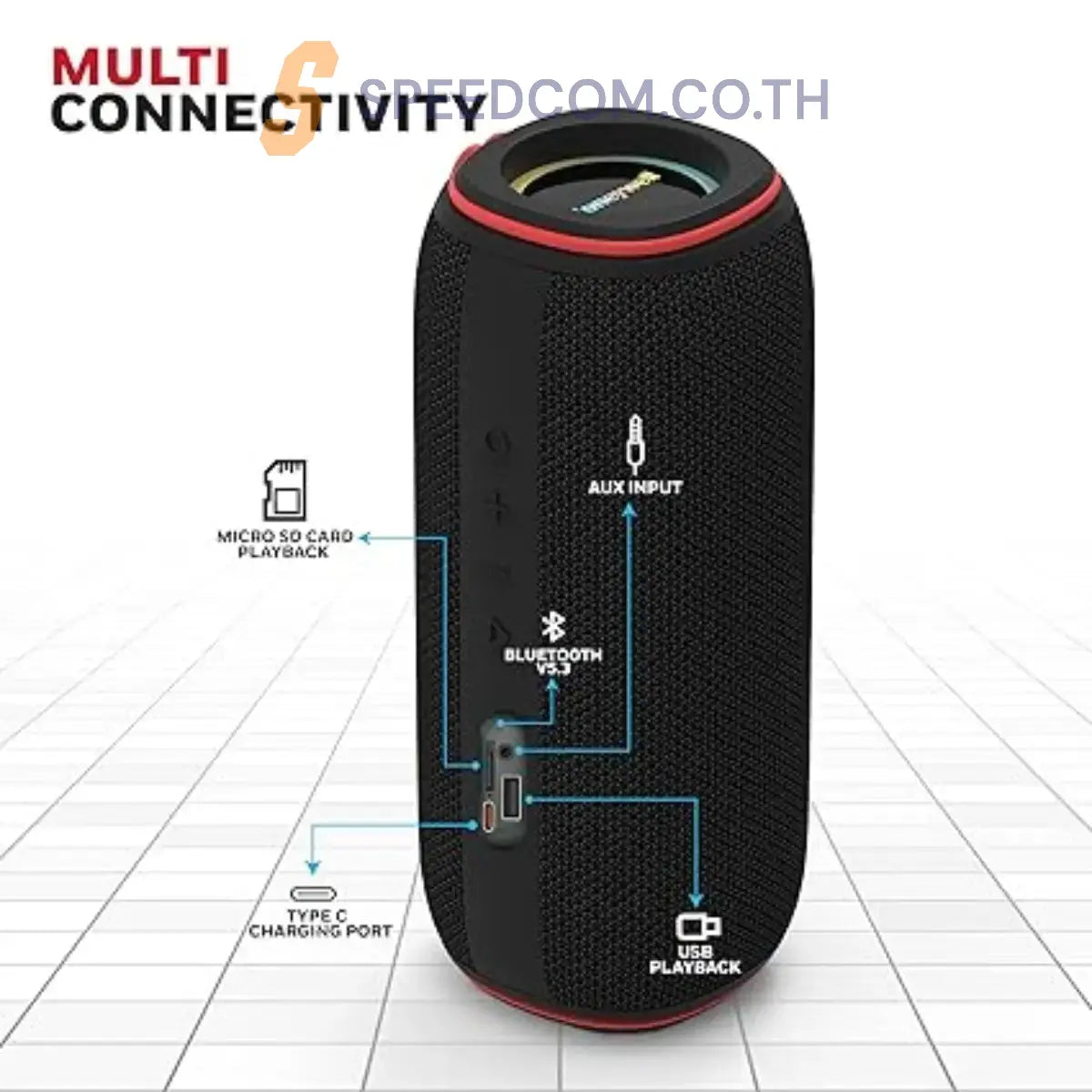 ลำโพงไร้สาย Honeywell Trueno U500 Bluetooth Speaker
