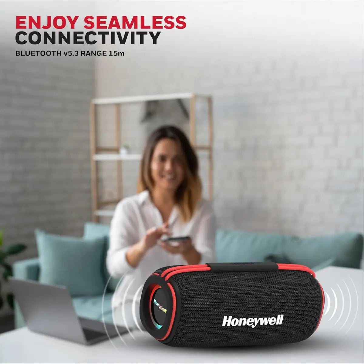 ลำโพงไร้สาย Honeywell Trueno U500 Bluetooth Speaker