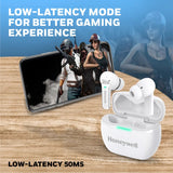 หูฟังอินเอียร์ไร้สาย Honeywell Trueno U5100 Truly Wireless ANC Earbuds