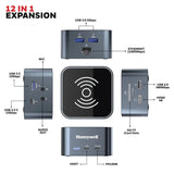 แท่นชาร์จ Honeywell Type C Docking Station 12 in 1 - SpeedCom