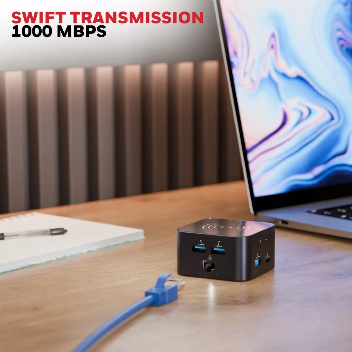 แท่นชาร์จ Honeywell Type C Docking Station 12 in 1 - SpeedCom