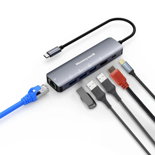 ยูเอสบีฮับ Honeywell Type C Docking Station 6 in 1