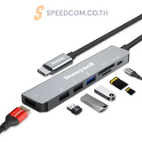 อุปกรณ์แปลงสัญญาณ Honeywell Type C Docking Station 7 in 1