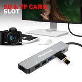 อุปกรณ์แปลงสัญญาณ Honeywell Type C Docking Station 7 in 1