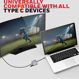อุปกรณ์แปลงสัญญาณ Honeywell Type C to HDMI PD Charging and USB 3.0 Adapter