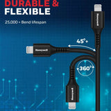 สายชาร์จ Honeywell Type C to Lightning cable 1.8Mtr