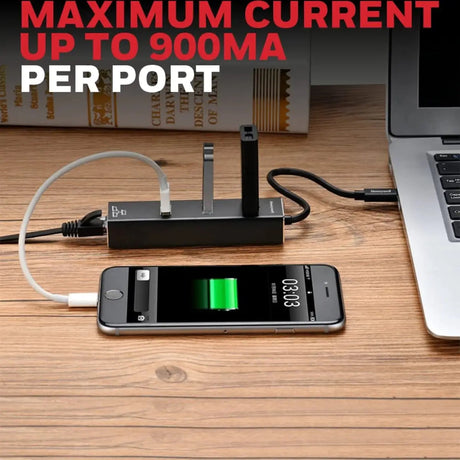 อุปกรณ์แปลงสัญญาณ Honeywell Type C to USB 3.0 Gigabit Ethernet Adapter