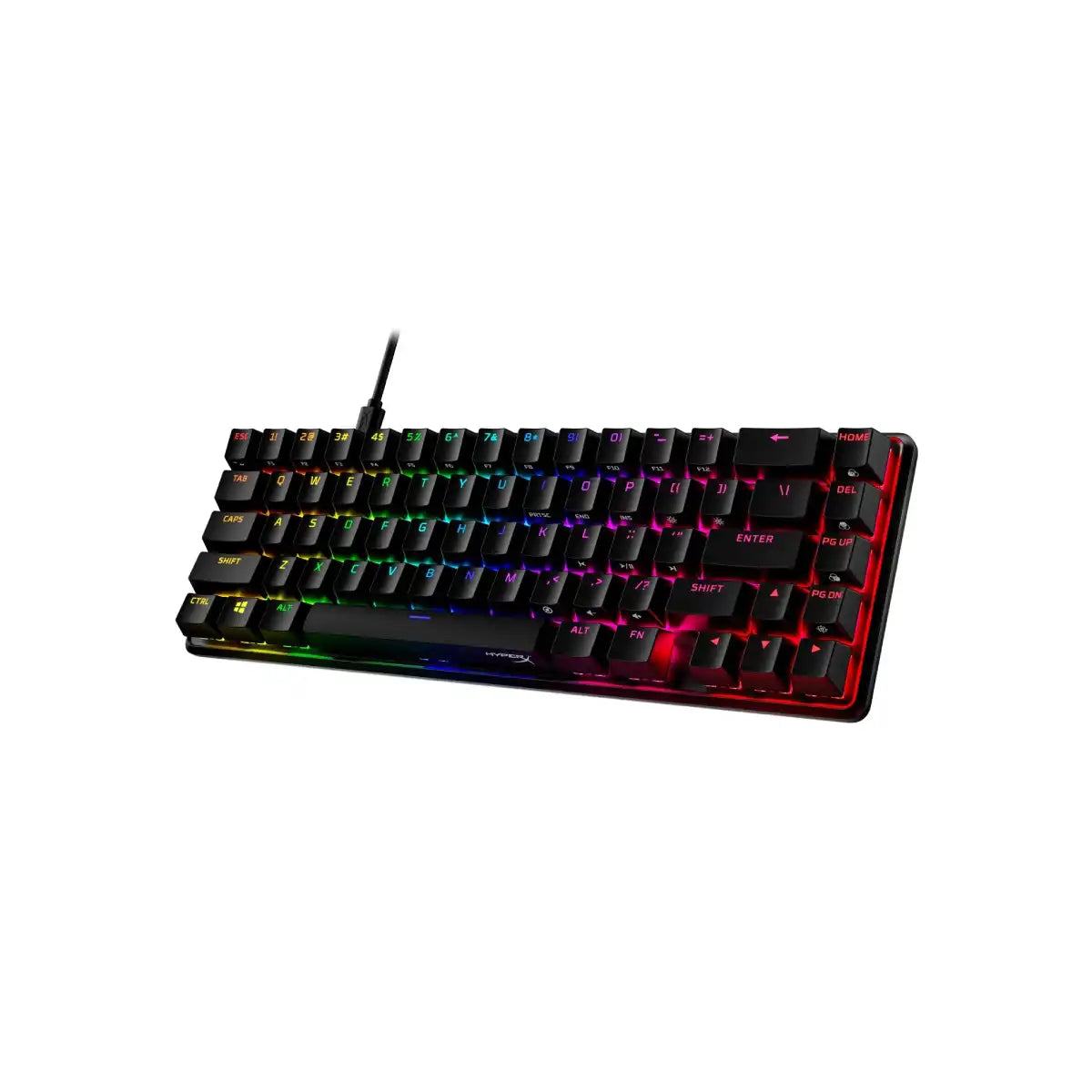 คีย์บอร์ด HyperX Alloy Origins Aqua 65 สีดำSpeedCom