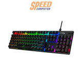 คีย์บอร์ด HyperX Alloy Origins Mechanical Red Switch สีดำ - SpeedCom