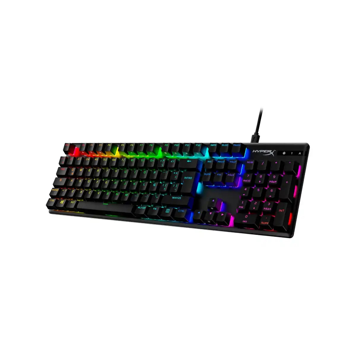 คีย์บอร์ด HyperX Alloy Origins PBT สีดำSpeedCom