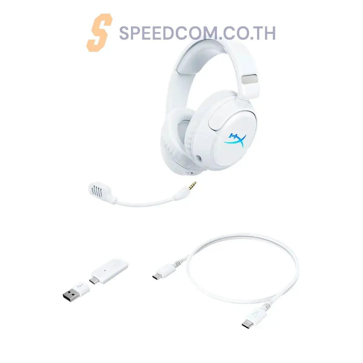 (By-Order) หูฟัง HyperX Cloud Flight 2 Wireless สีขาว - SpeedCom