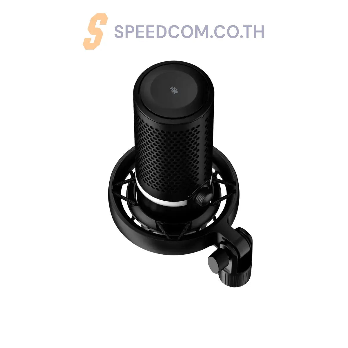 ไมโครโฟน HyperX DUOCAST USB RGB Lighting สีดำ