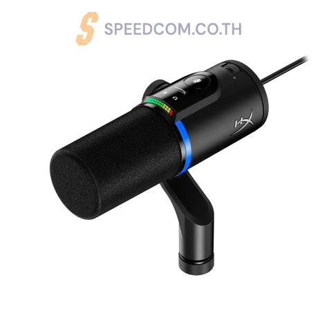 ไมโครโฟน HyperX GAMING MICROPHONE FLIPCAST สีดำ - SpeedCom
