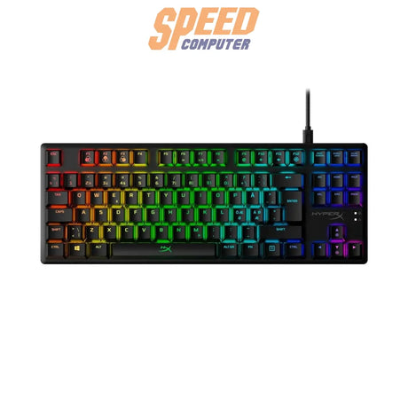 คีย์บอร์ด HyperX Gaming Alloy Origin Core Blue Sw Tkl 4p5p2ah - akl สีดำ - SpeedCom