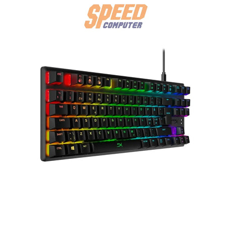 คีย์บอร์ด HyperX Gaming Alloy Origin Core Blue Sw Tkl 4p5p2ah - akl สีดำ - SpeedCom