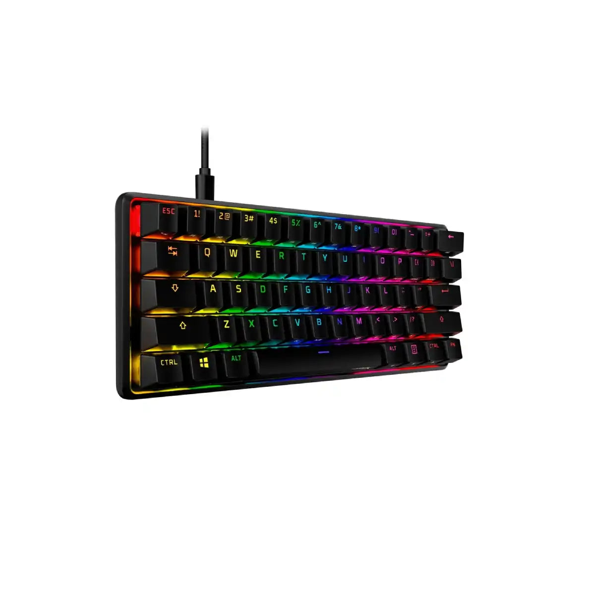 คีย์บอร์ด HyperX Gaming Alloy Origins 60 Red Linear Sw ( Us )SpeedCom