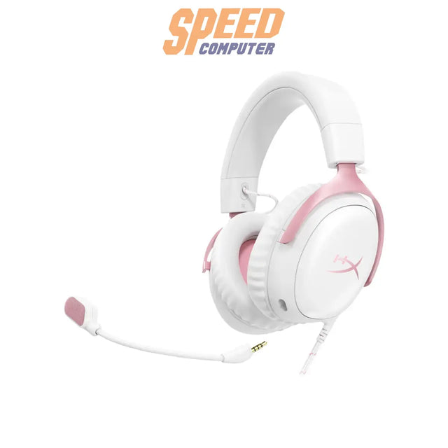 หูฟัง HyperX Gaming Headset Cloud III  9W1Q4AA สีชมพูSpeedCom