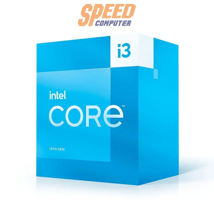 ซีพียู INTEL CORE i3-13100 3.4 GHz 4C/8T LGA1700 BX8071513100F - SpeedCom