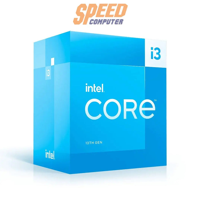 ซีพียู INTEL CORE i3-13100 3.4 GHz 4C/8T LGA1700 BX8071513100F - SpeedCom