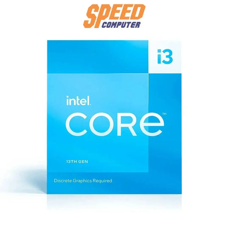 ซีพียู INTEL CORE i3 - 13100F 3.4 GHz 4C/8T LGA1700 BX8071513100F - SpeedCom