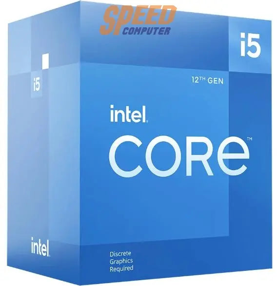 ซีพียู INTEL CORE i5-12400F 2.5 GHz 6C/12T LGA1700 BX8071512400F - SpeedCom