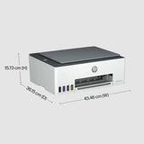 เครื่องปริ้นเตอร์อิงค์เจ็ท Inkjet HP Smart Tank 580 (1F3Y2A) สีขาวSpeedCom