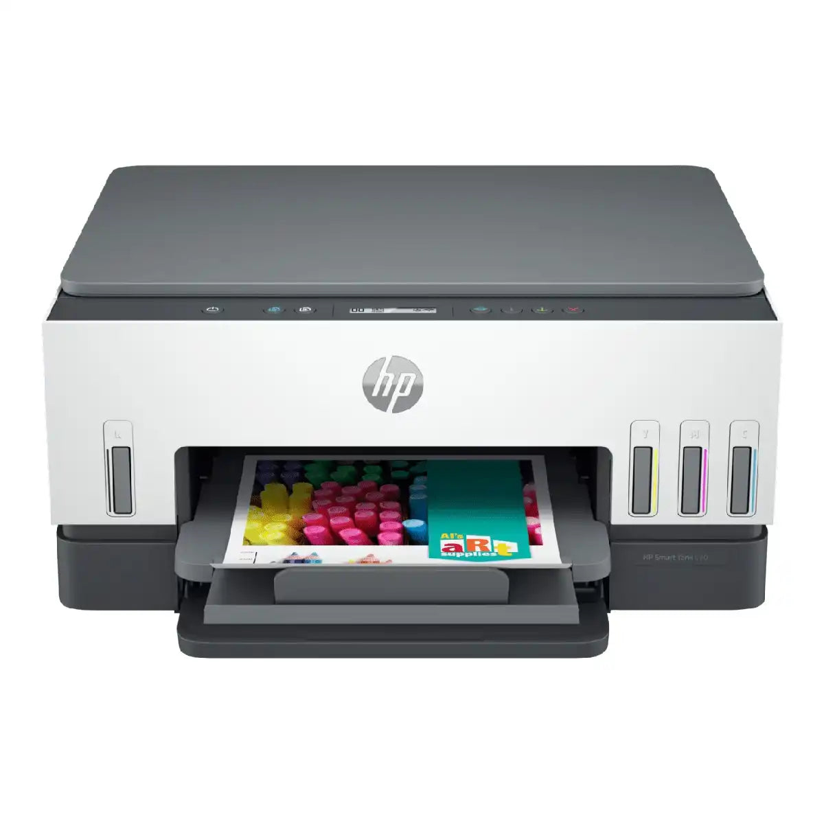 เครื่องปริ้นเตอร์อิงค์เจ็ท Inkjet HP Smart Tank 670 (6UU48A) สีขาวดำSpeedCom