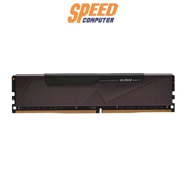 หน่วยความจำ แรม พีซี KLEVV BOLT X 16GB (16GBX1) DDR4 3200MHz KD4AGUA80 - 32A160T สีดำ - SpeedCom