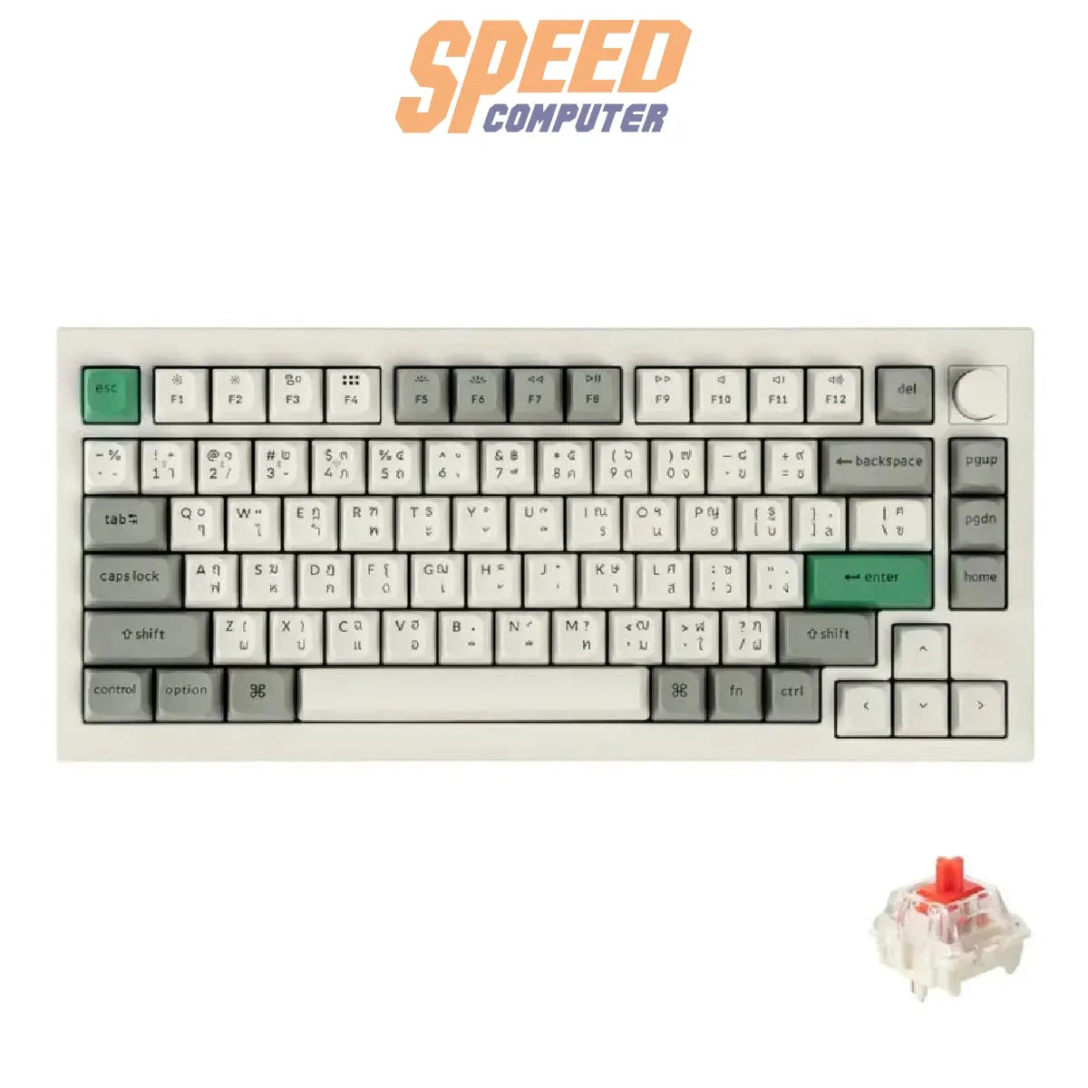パソコン Keychron Q1  Max キーボード Q1 Max(バナナ軸) カーボンブラック Q1M-M4-JIS [有線