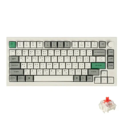 คีย์บอร์ดไร้สาย Keychron Q1 MaxSpeedCom