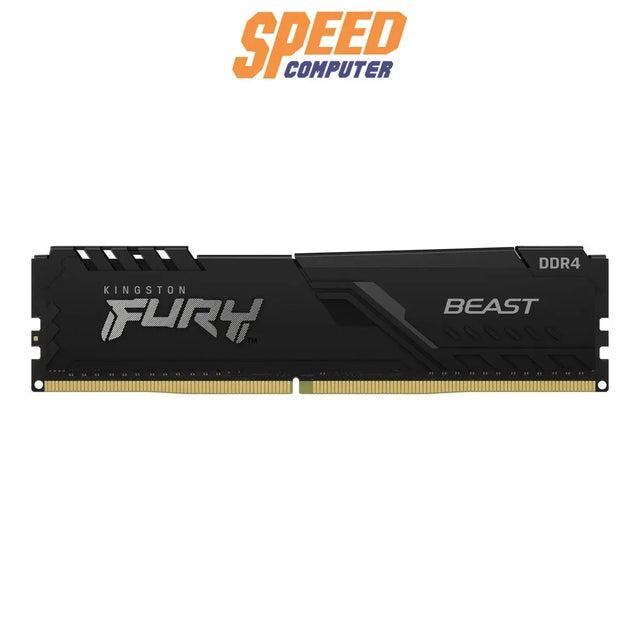 หน่วยความจำ แรม พีซี Kingston FURY BEAST 4GB DDR4 BUS2666MHz KF426C16BB/4 สีดำ - SpeedCom