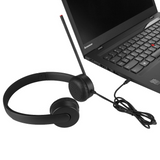 หูฟัง Lenovo Essential Stereo Analog Headset 3.5mm สีดำ - SpeedCom