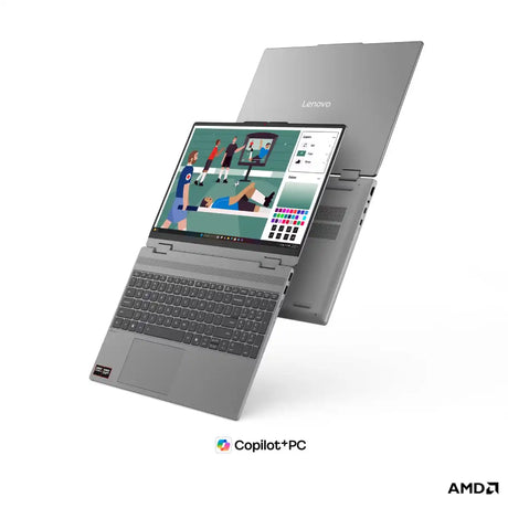 โน๊ตบุ๊ค 2 in 1 Lenovo IdeaPad 5 15AGP11-83UM0005TA Ryzen AI 7 สีเทา