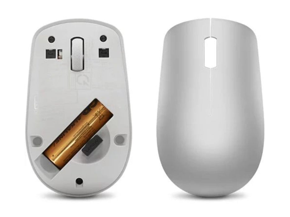 เมาส์ Mouse Wireless Lenovo GY50Z18984 สีเทา (Platinum Grey)SpeedCom