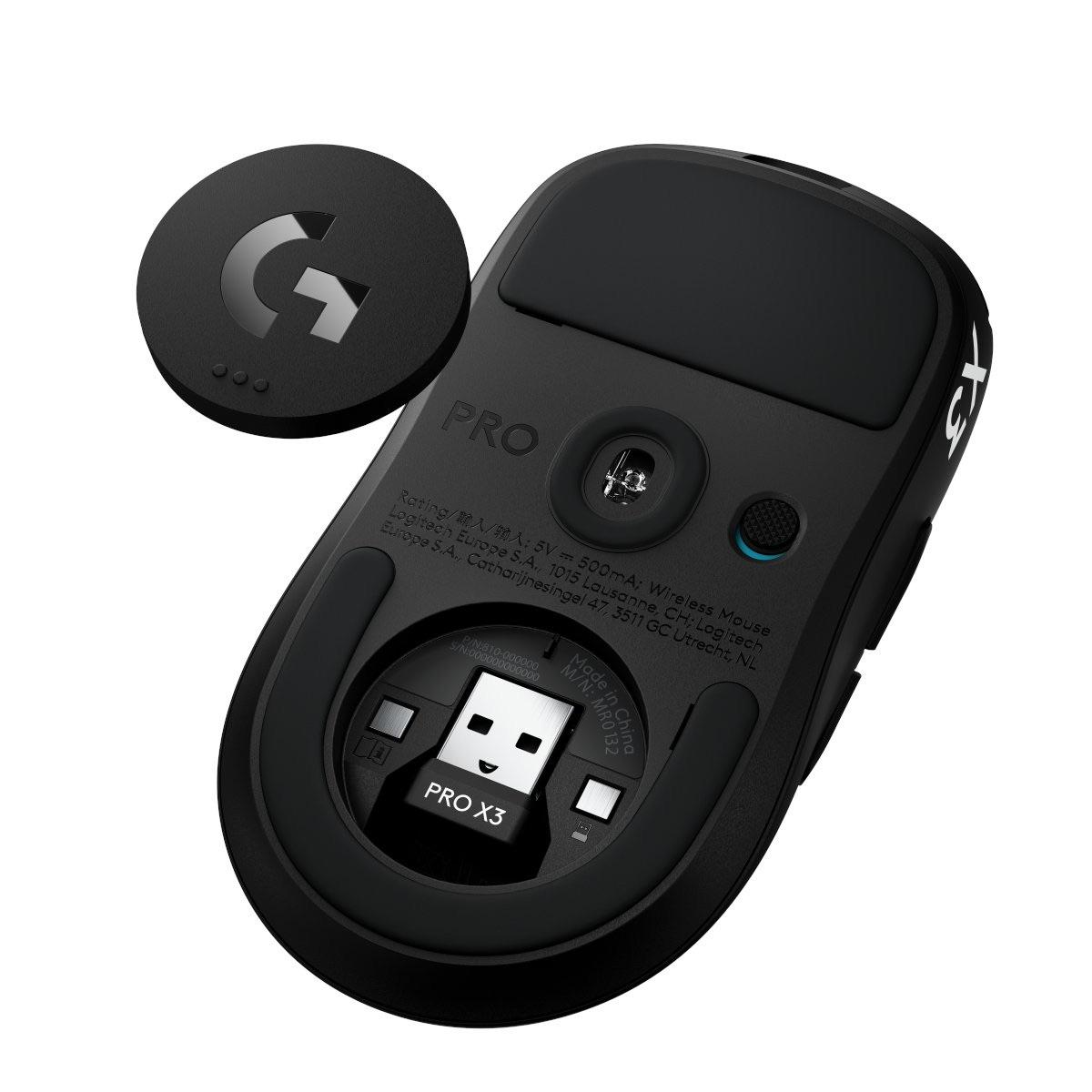 เมาส์ไร้สาย Logitech G PRO X3 SUPERSTRIKE Wireless Gaming Mouse สีดำ - SpeedCom