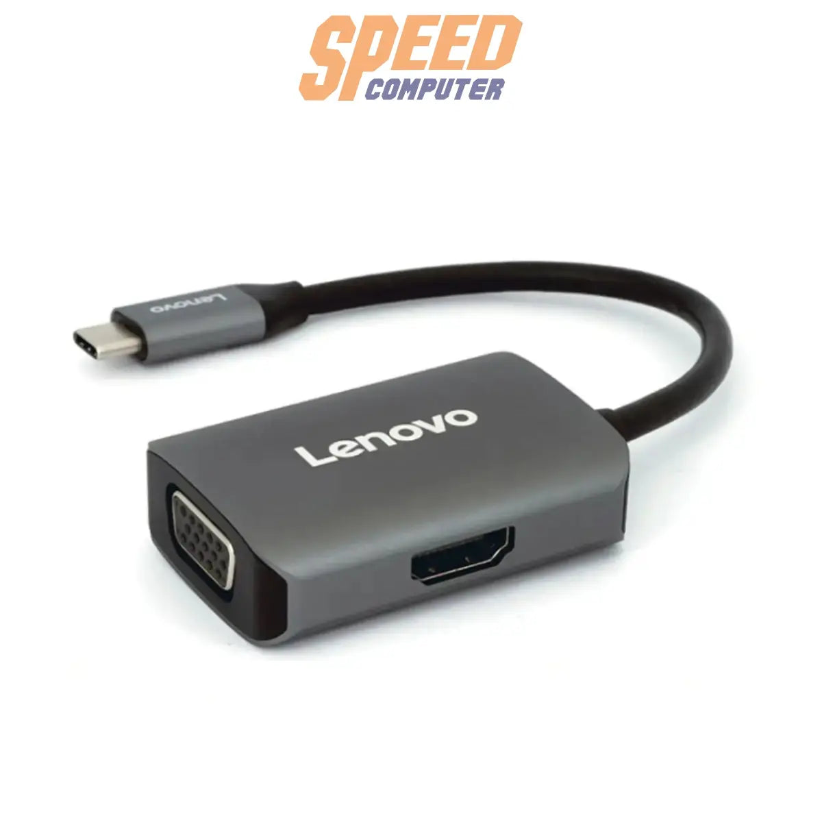สายต่อจอคอมพิวเตอร์ Lenovo C115-GY USB-C to HDMI Adapter, USB Type-C to VGA