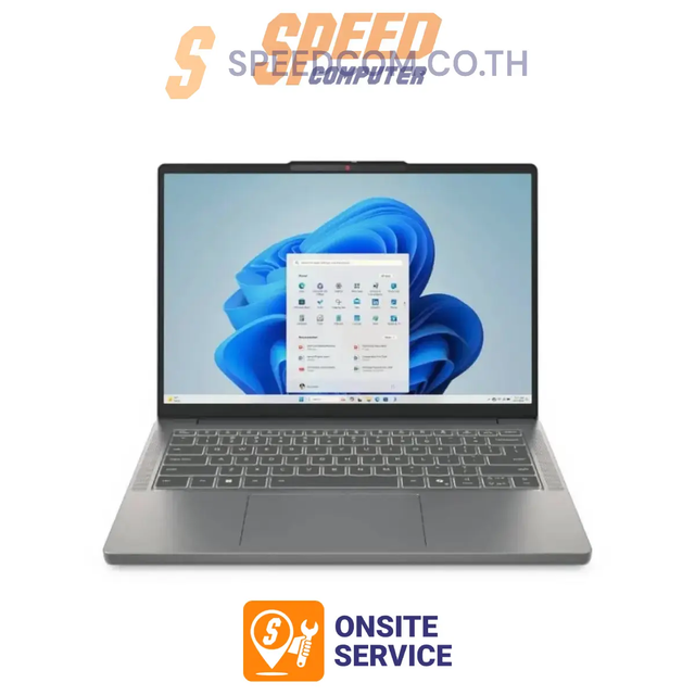 โน๊ตบุ๊ค Lenovo IdeaPad Slim 3 14IRH10-83K0004WTA i5 Gen13 สีเทา (Luna Grey)SpeedCom