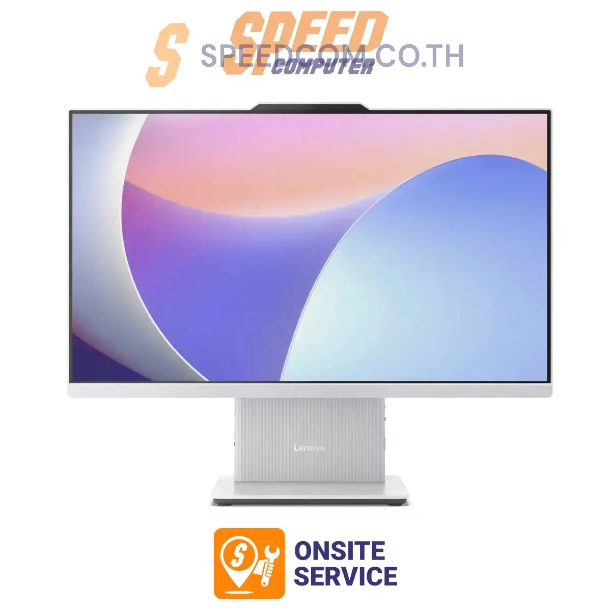 ออลอินวัน Lenovo Ideacentre AIO 24IRH9 F0HN00ERTA i3 Gen13 สีเทา (Cloud Grey)SpeedCom