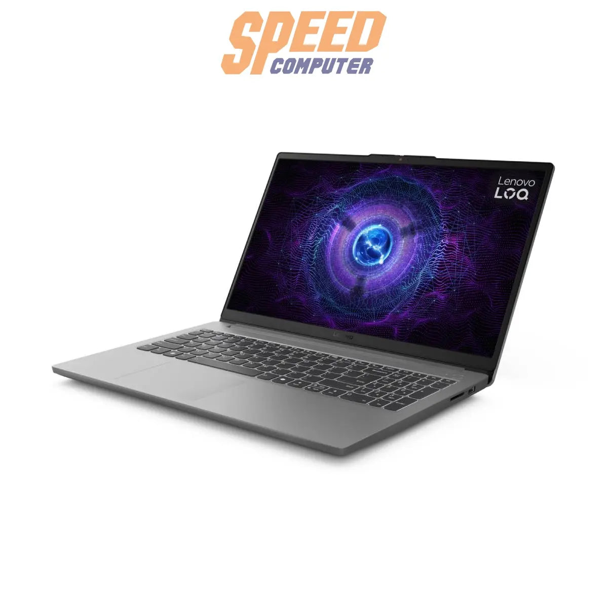 โน๊ตบุ๊ค Lenovo LOQ 15IAX9E 83LK002NTA i5 Gen12 สีเทา (Luna Grey) - SpeedCom