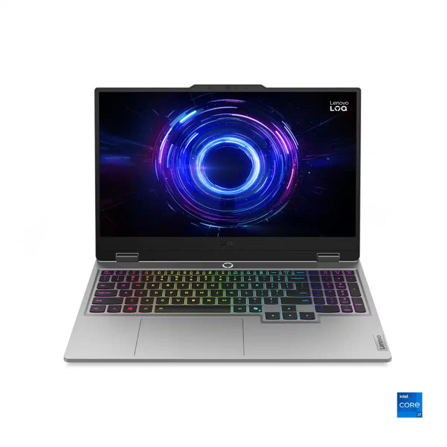 โน๊ตบุ๊ค Lenovo LOQ 15IRX10-83JE01E3TA i7 Gen13 สีเทา (Luna Grey)SpeedCom
